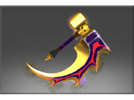 Inscribed Golden Basher of Mage Skulls
